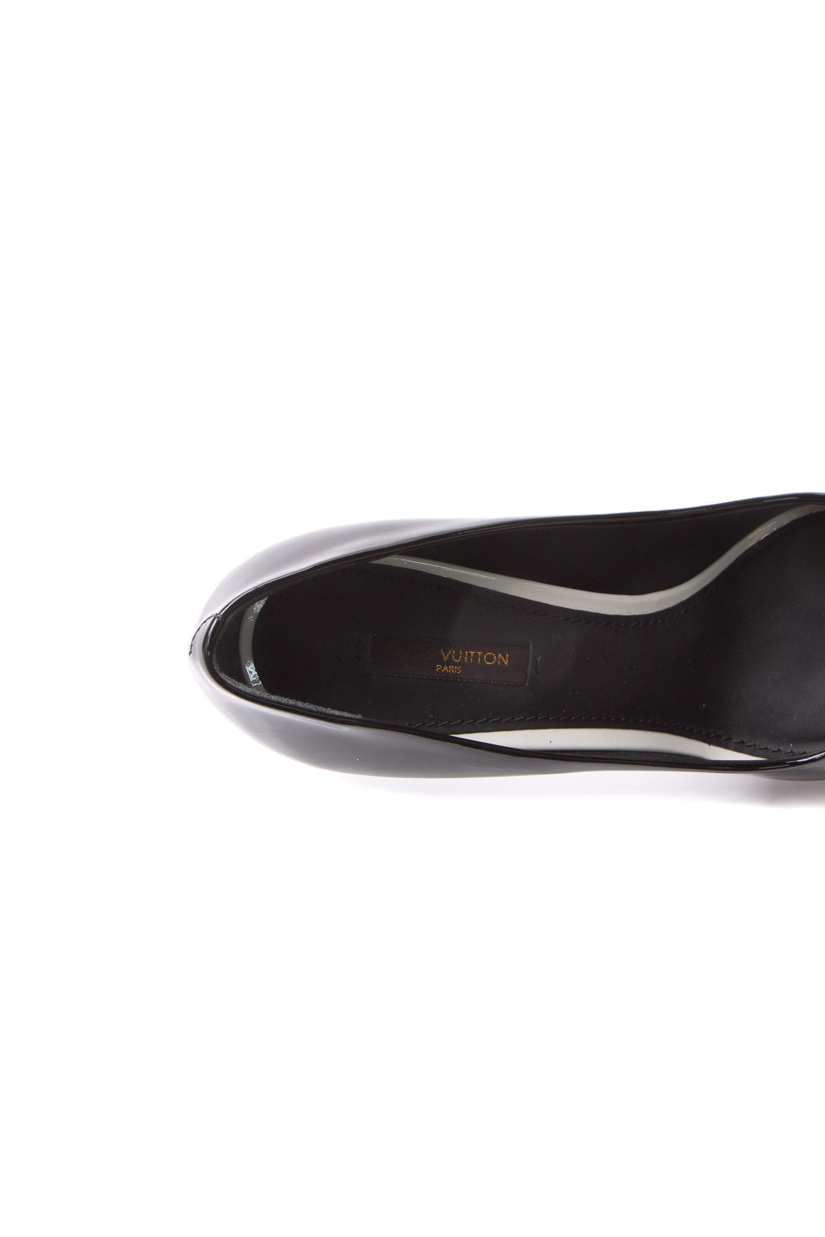 Patent Eyeline Peep-Toe Pumps - Size 40