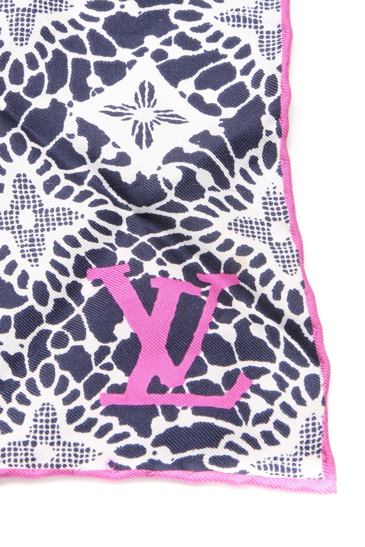 Bleu Lagoon Merveille Scarf with Vachetta Buckle