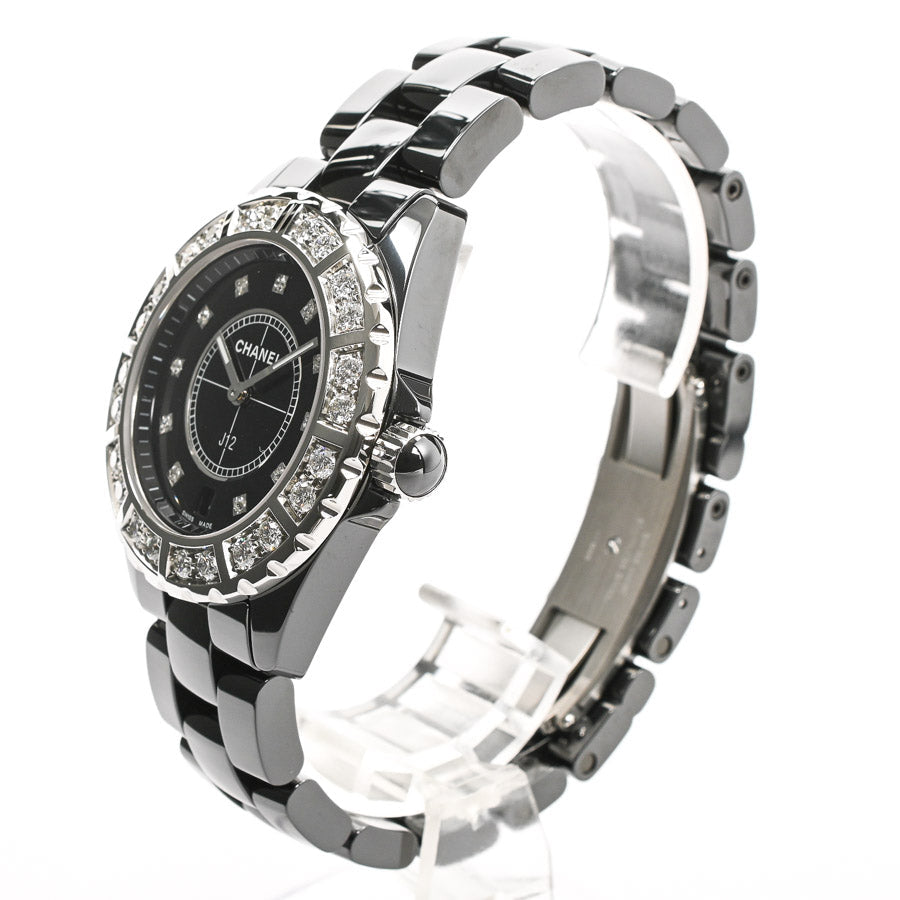 Chanel J12 38mm Watch H2428 Black