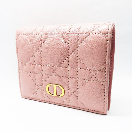 Dior Dior Caro Caro Saffron Multi-Color Antique Pink Mini Wallet S5137URXU_M45E Lady Wallet