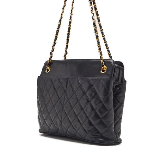 Chanel Matrasse Double Chain Shoulder  Black  Shoulder Bag Mini Shoulder  Bag Hybrid 【 Delivery】 Himalan Online