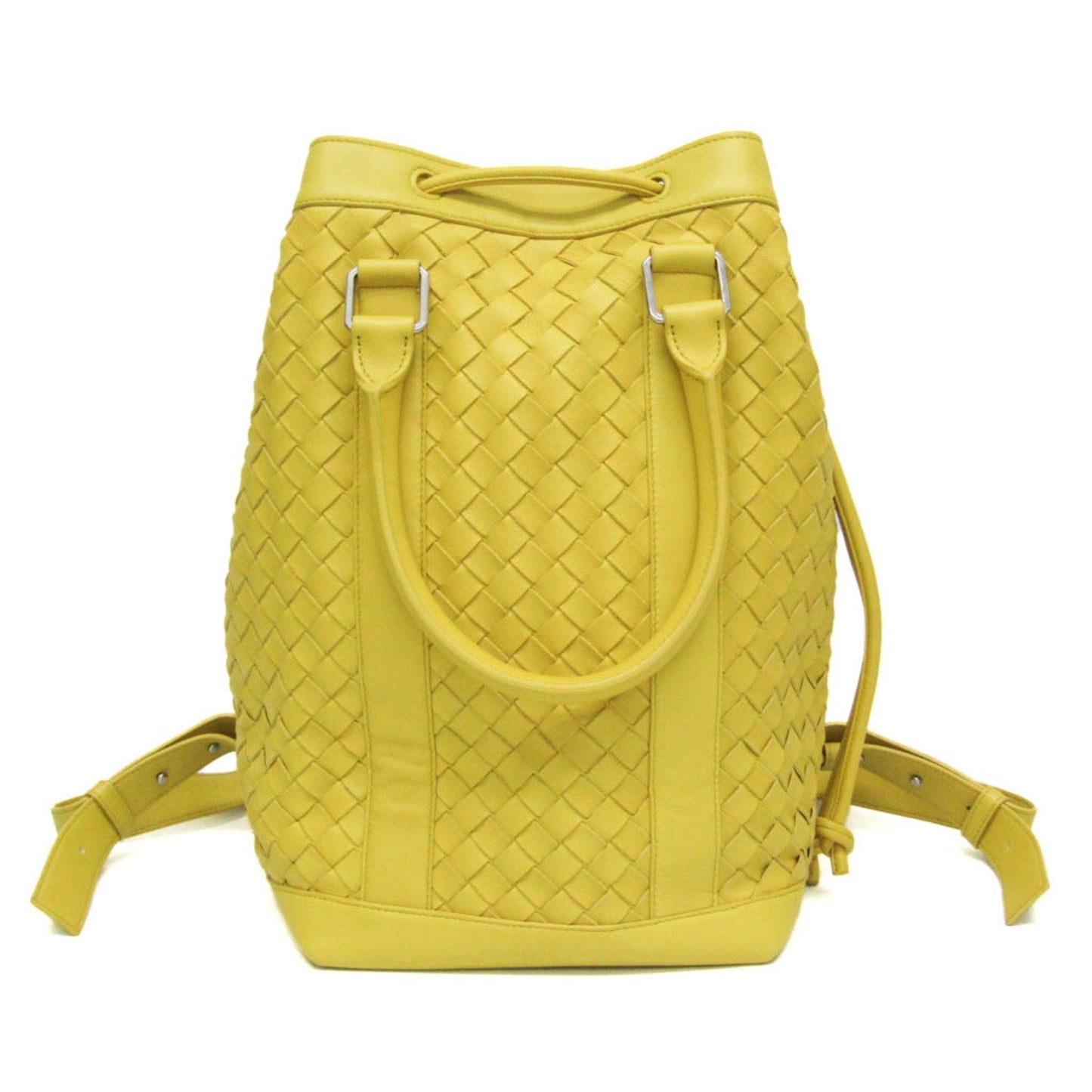 Luxury Bottega Veneta Intrecciato  Leather Backpack Bag ()