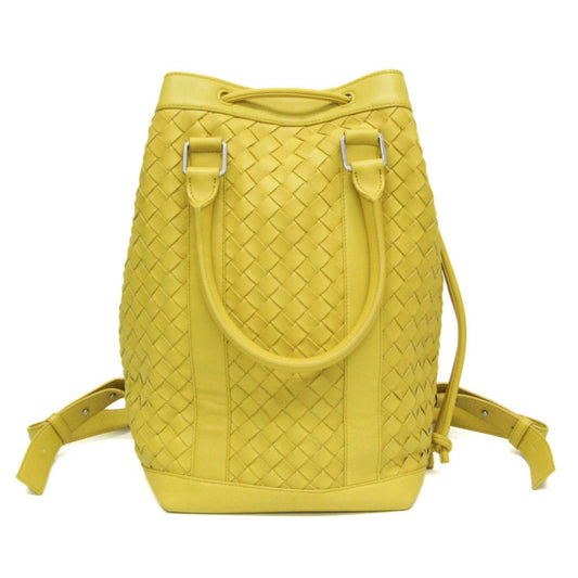 Luxury Bottega Veneta Intrecciato  Leather Backpack Bag ()