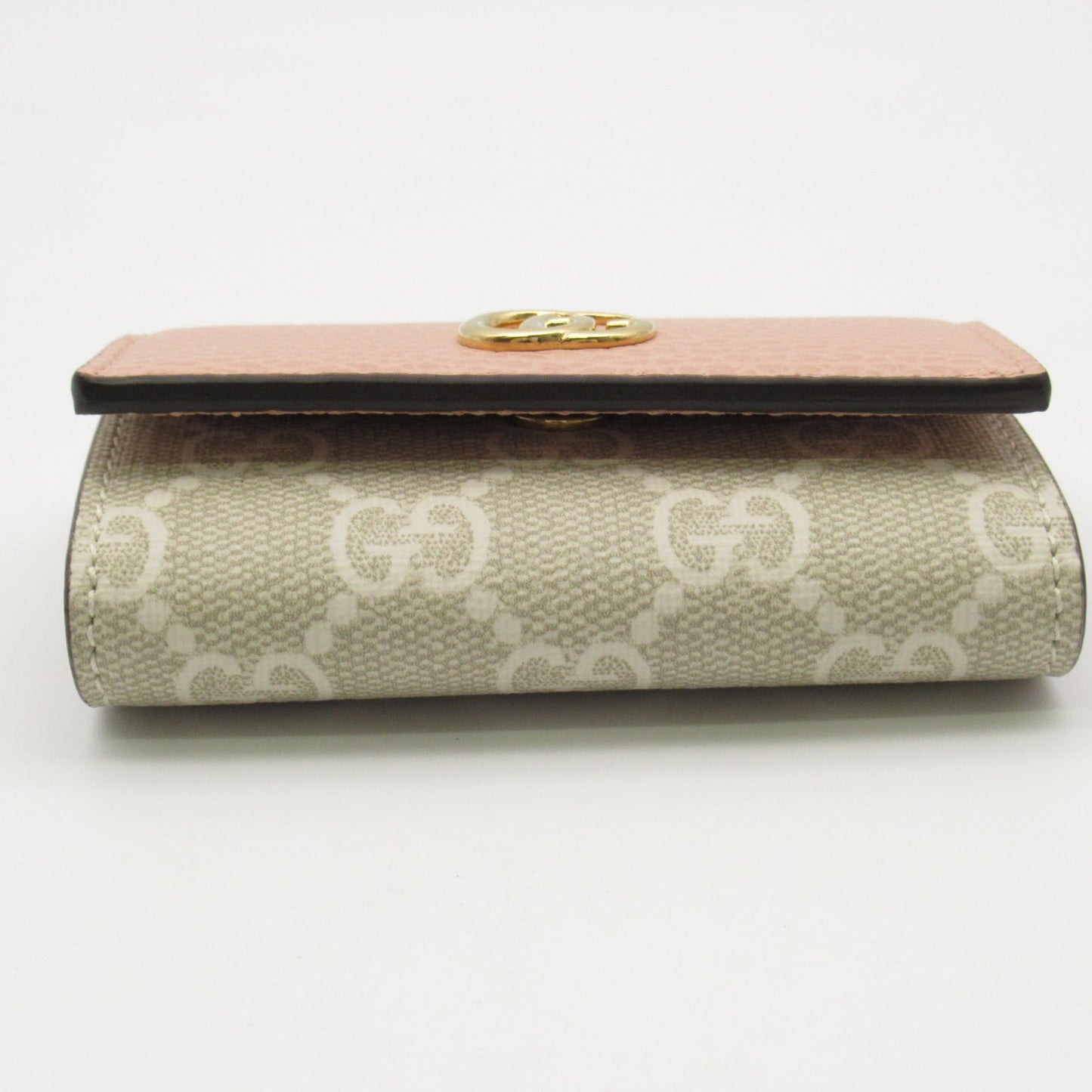 Gucci 6  Keycase Keycase Accessories Leather PVC Coated Canvas  Pink 456118