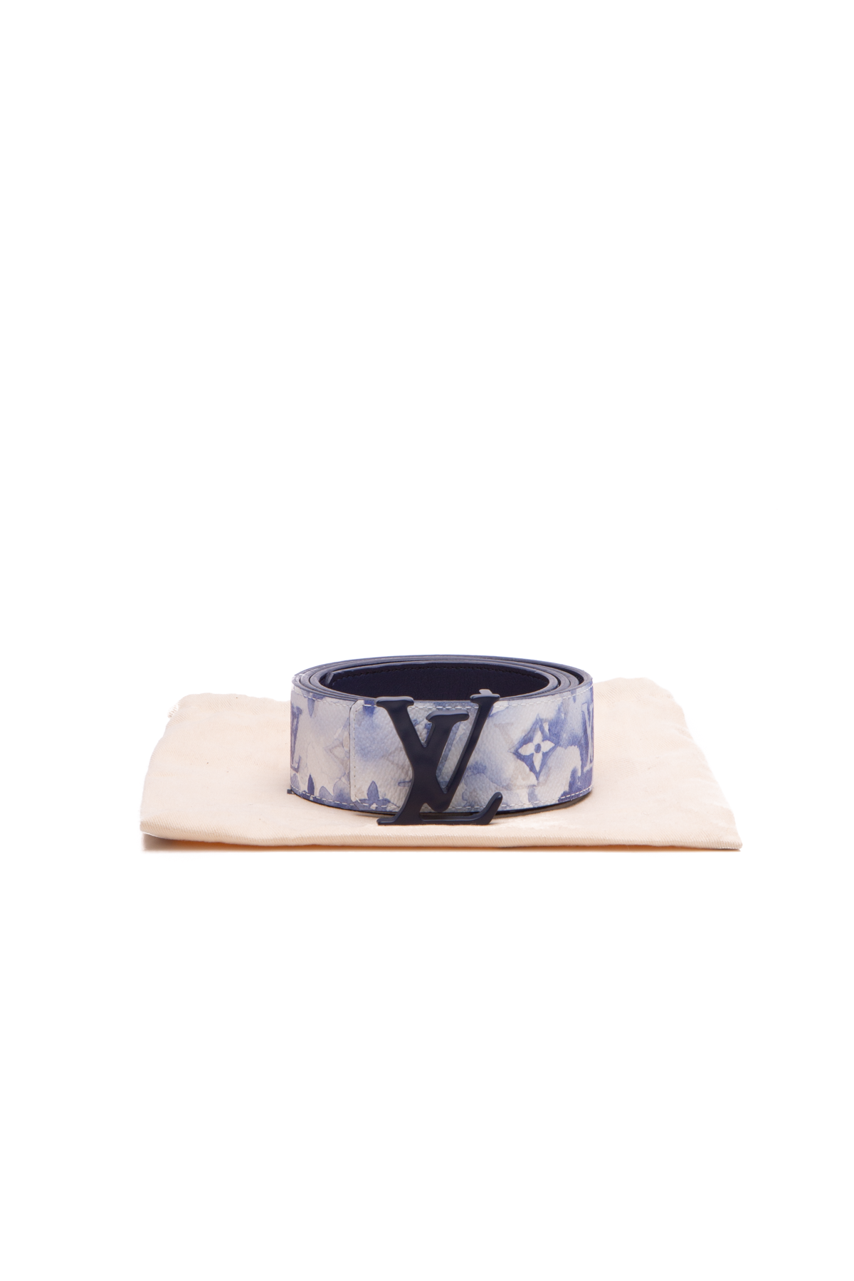 Reversible LV Watercolor 40mm Belt - Size 40