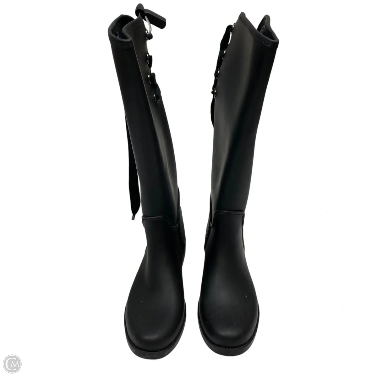 Boots Designer By Coach In Black, Size: 7