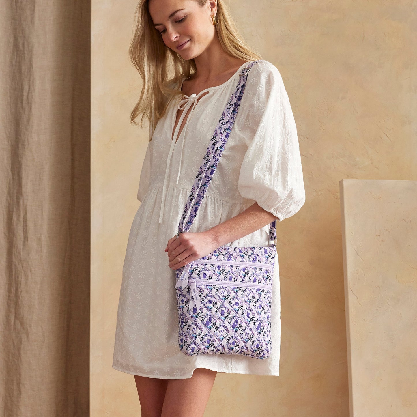 Disney Triple Zip Hipster Crossbody Bag