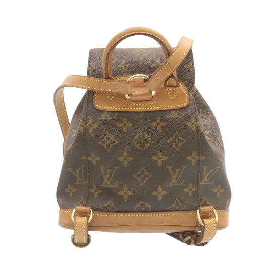 LOUIS VUITTON Monogram Montsouris PM Backpack M51137 LV Auth 28396