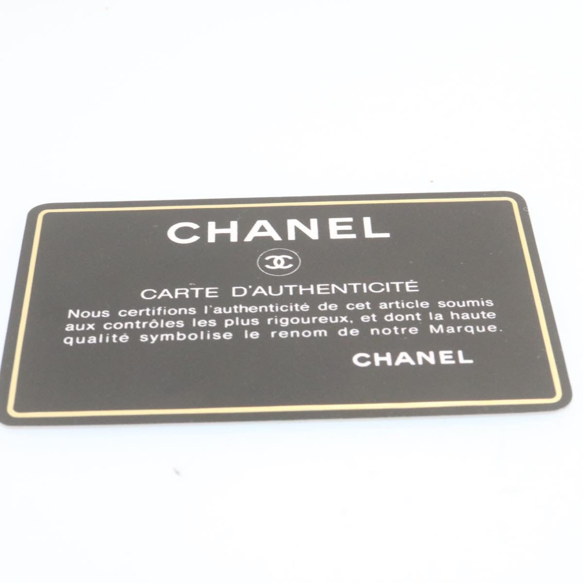 Top Quality Chanel Mini Matelasse Chain New Shoulder Bag Lamb Skin Black Gold Auth 28471A
