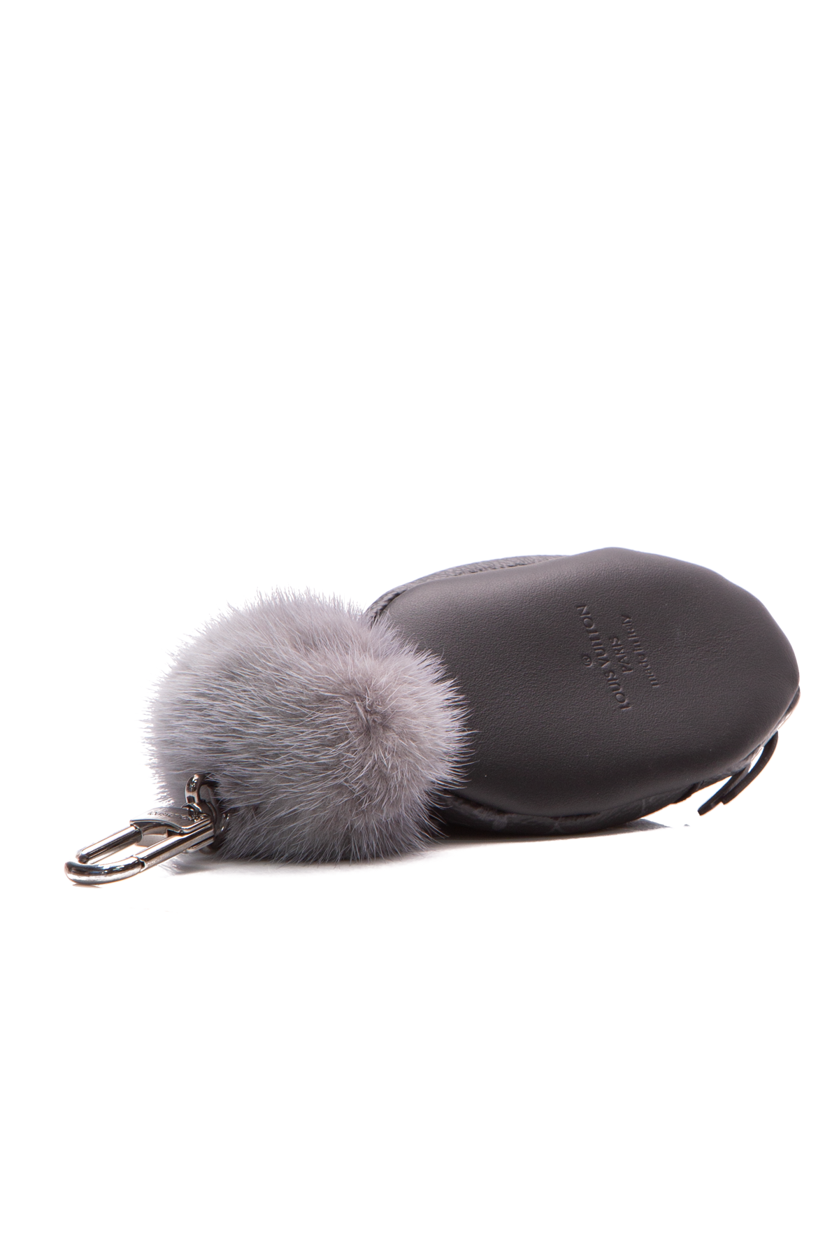 LV Chinchilla Pouch Bag Charm