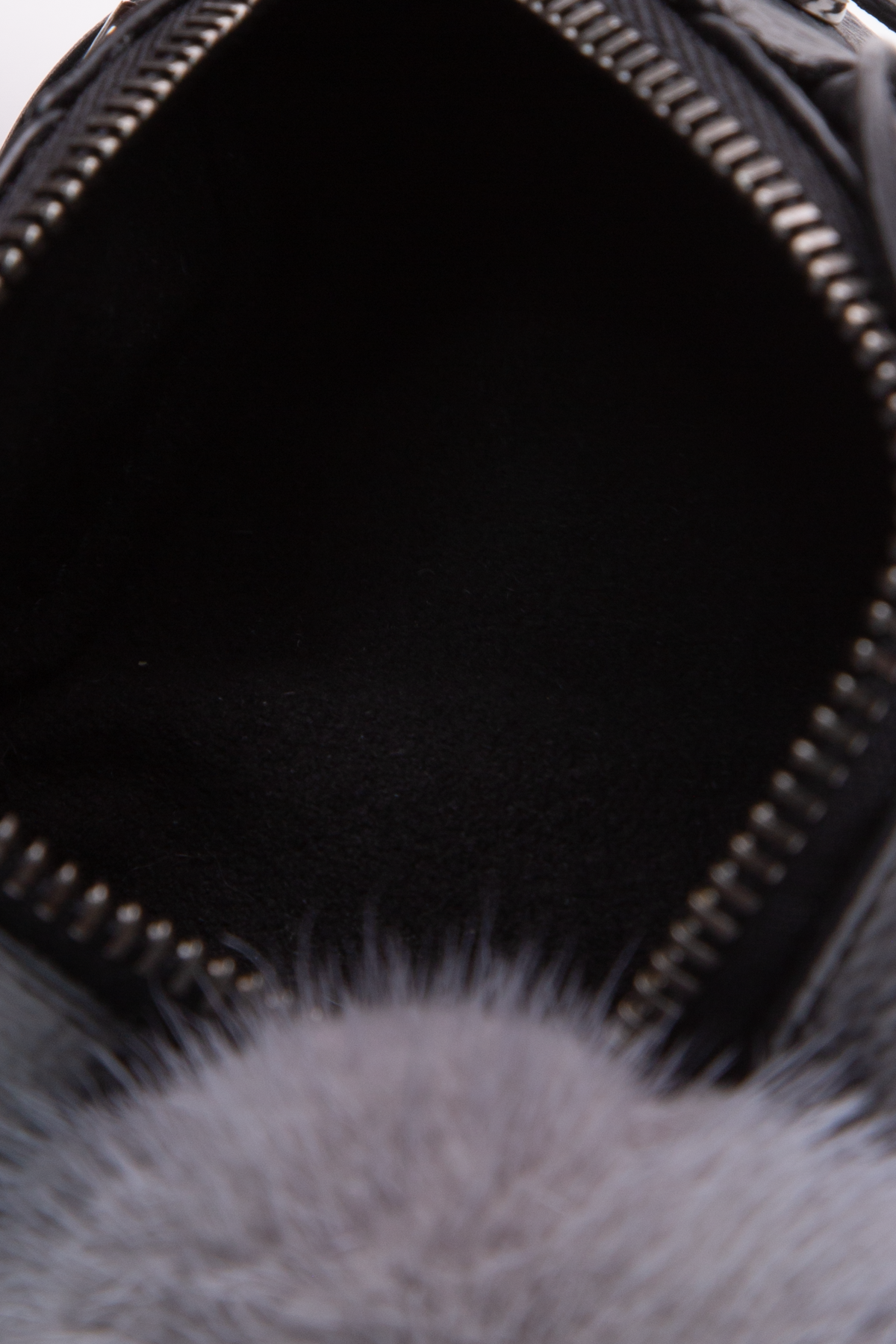 LV Chinchilla Pouch Bag Charm