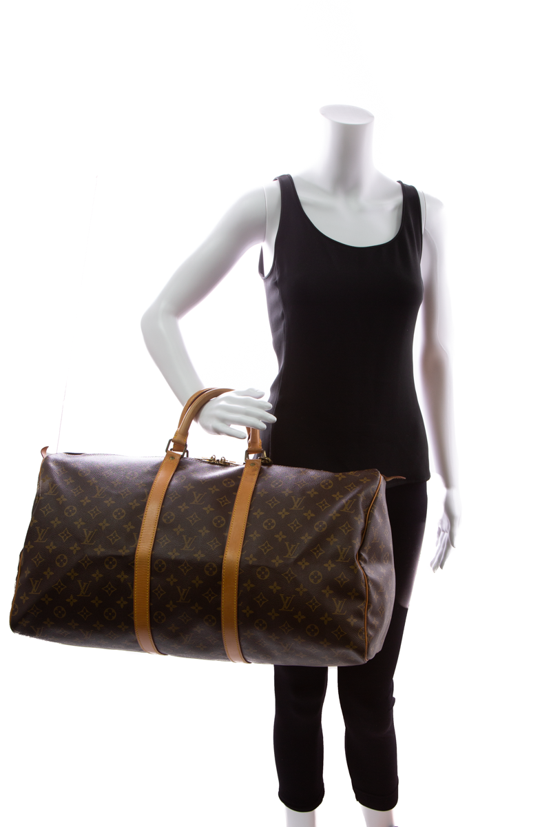 Vintage Keepall 55 Travel Bag