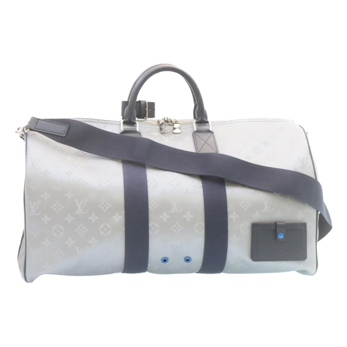 LOUIS VUITTON Monogram Satellite Keepall Bandouliere 50 M44170 LV  28677A