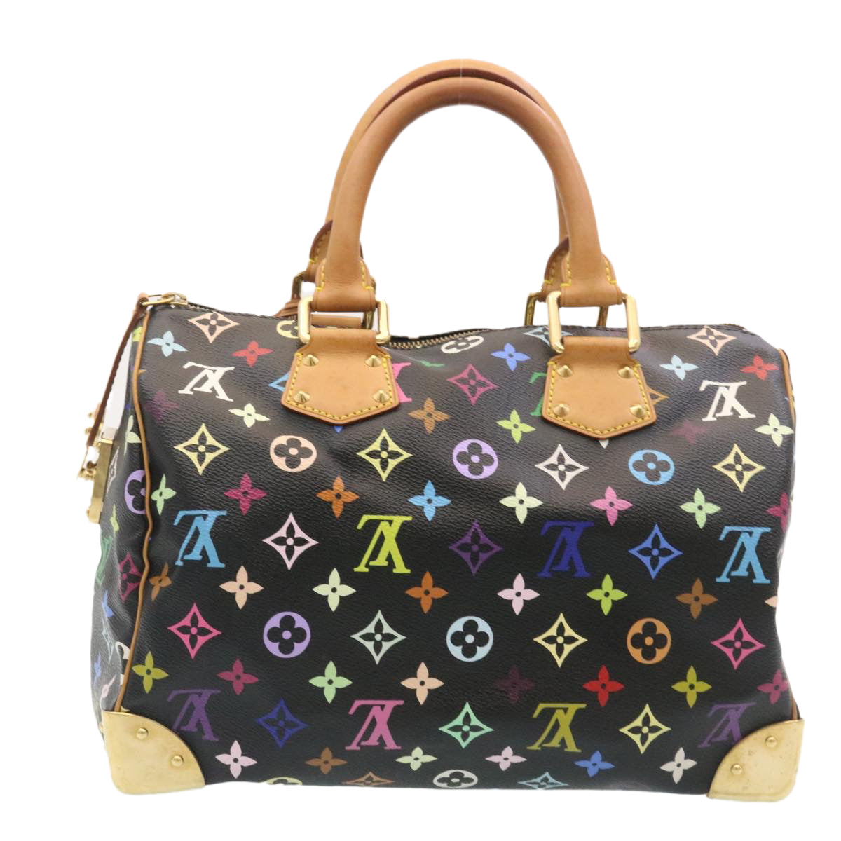 LOUIS VUITTON Multicolor Speedy 30 Hand Bag M92642 LV Auth 28793A