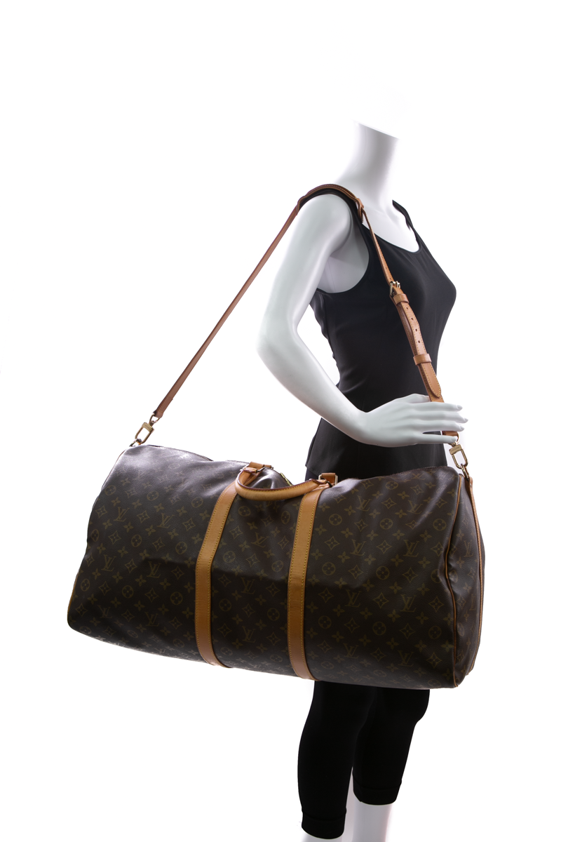 Vintage Keepall 60 Bandouliere Travel Bag