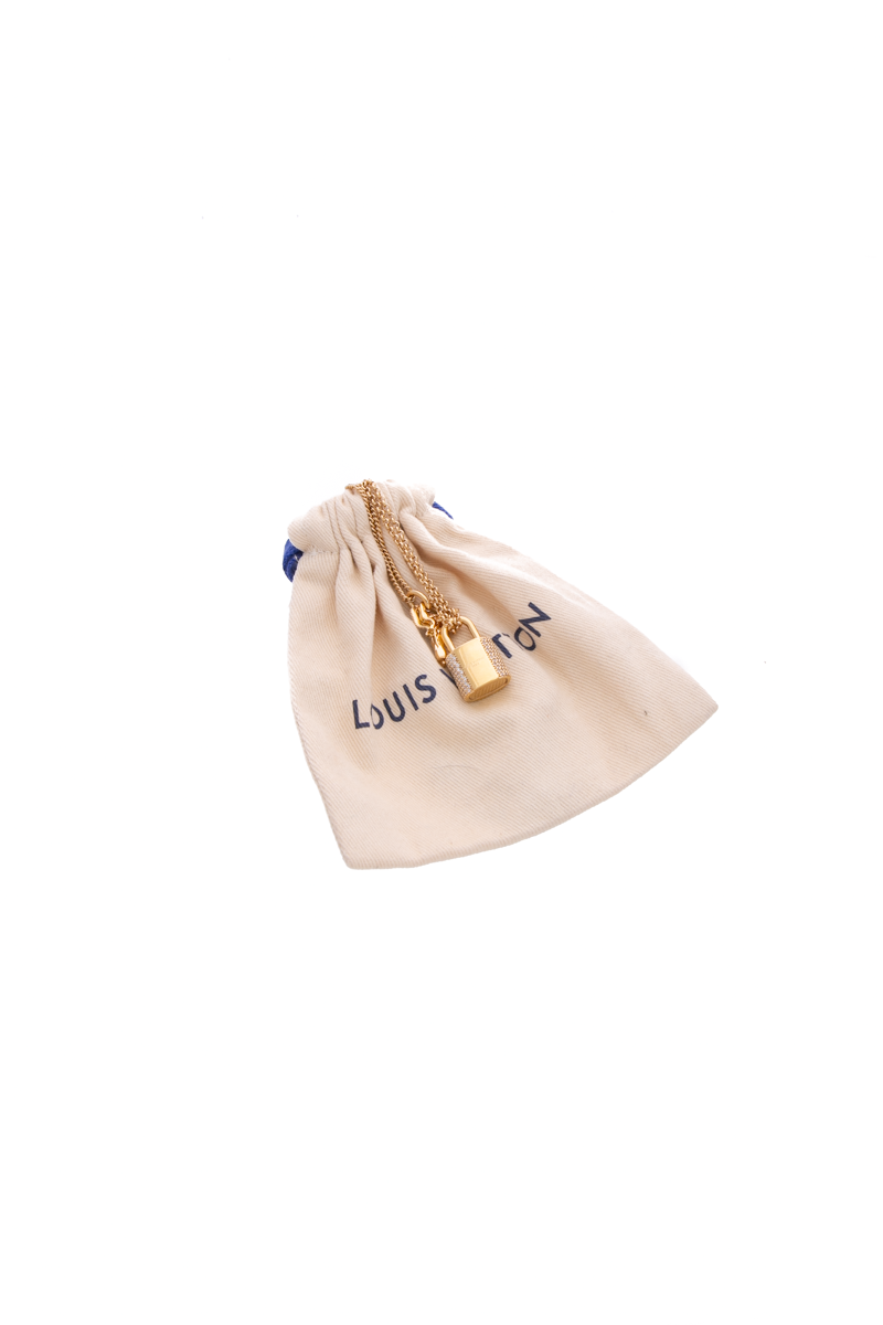 LV Padlock Necklace