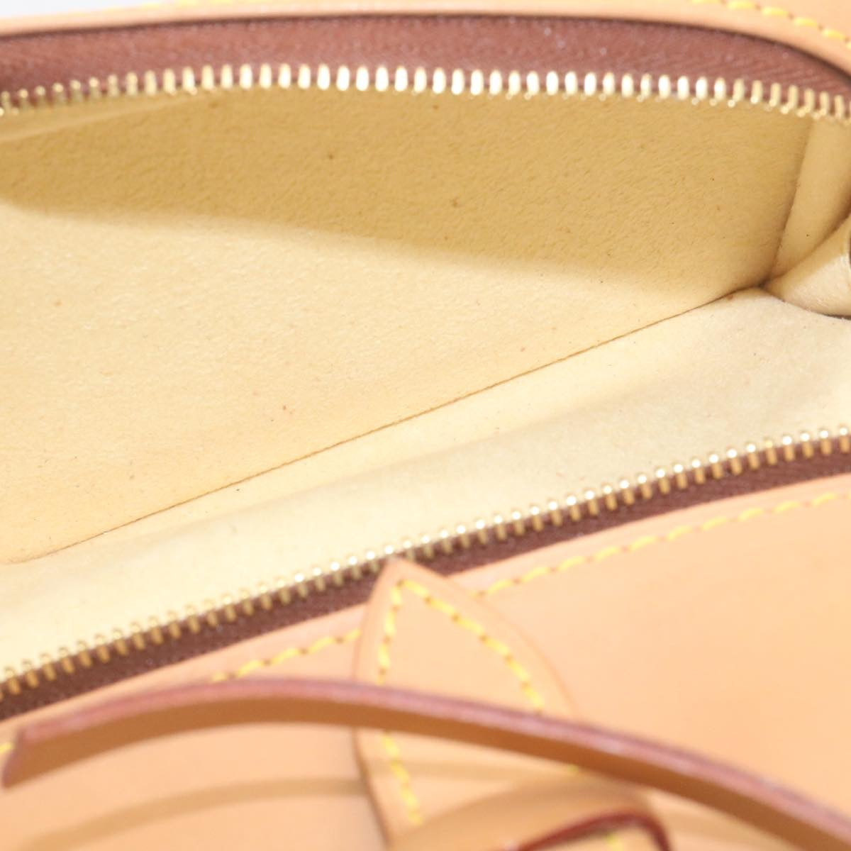 LOUIS VUITTON Nomad Leather Montsouris MM ShoulderBag SP order Beige Auth 28931A