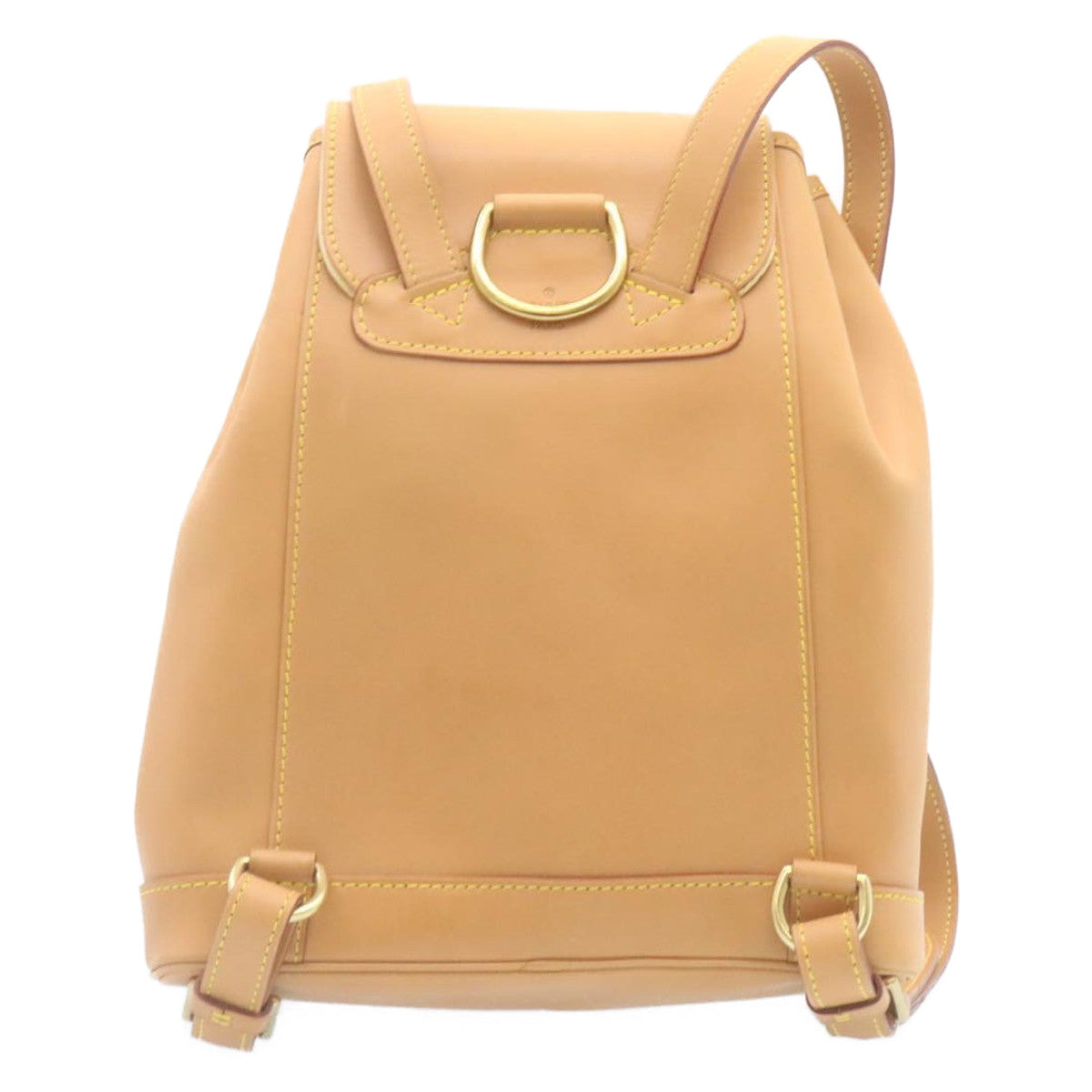 LOUIS VUITTON Nomad Leather Montsouris MM ShoulderBag SP order Beige Auth 28931A