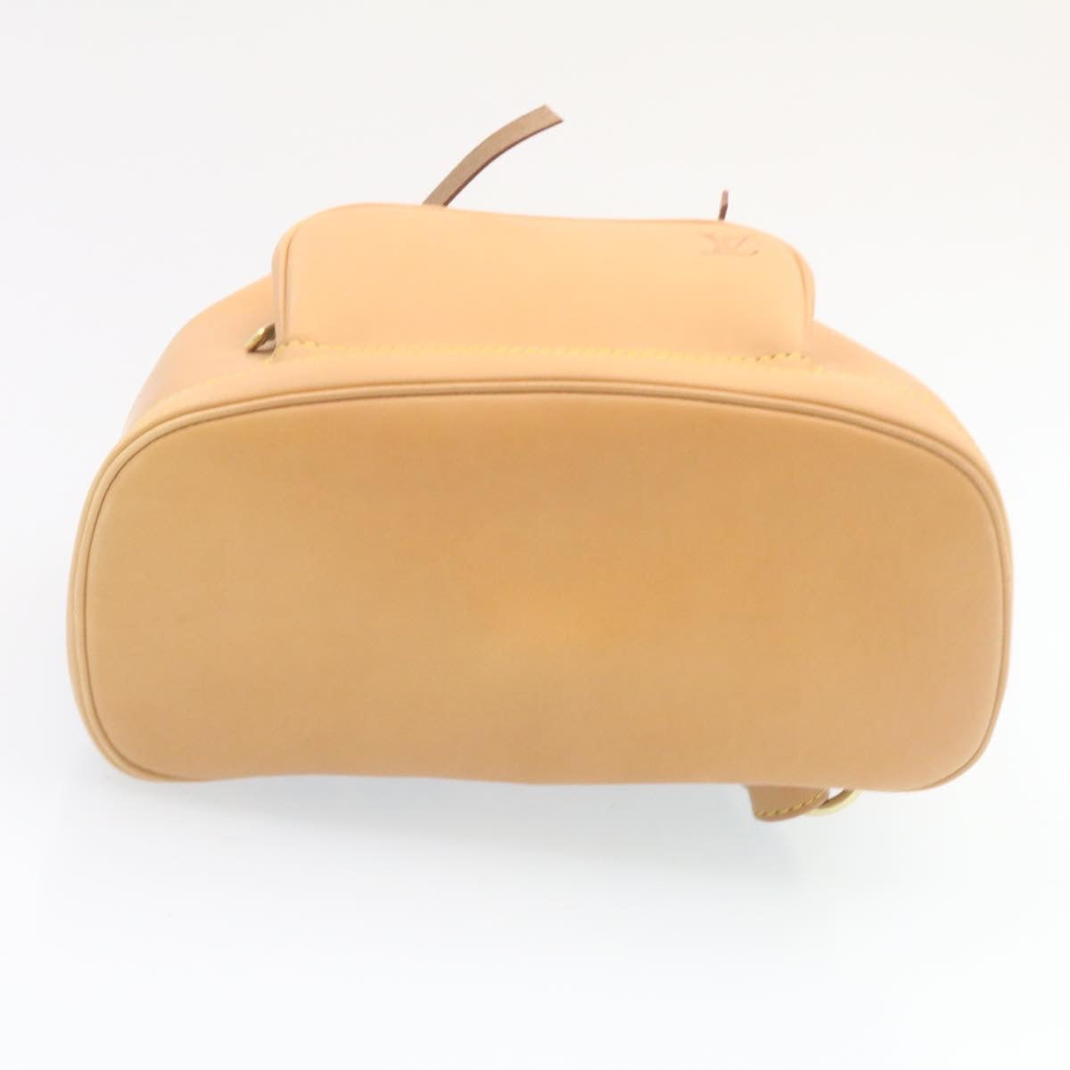 LOUIS VUITTON Nomad Leather Montsouris MM ShoulderBag SP order Beige Auth 28931A