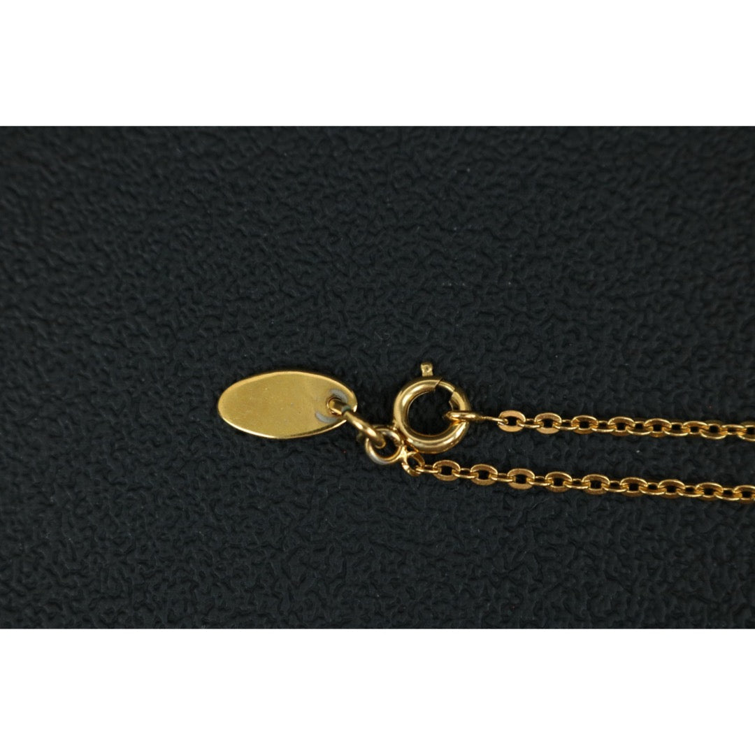 Very Good ( Rank A)｜CHANEL COCO 24K Gold Plated Necklace  ｜X25030610