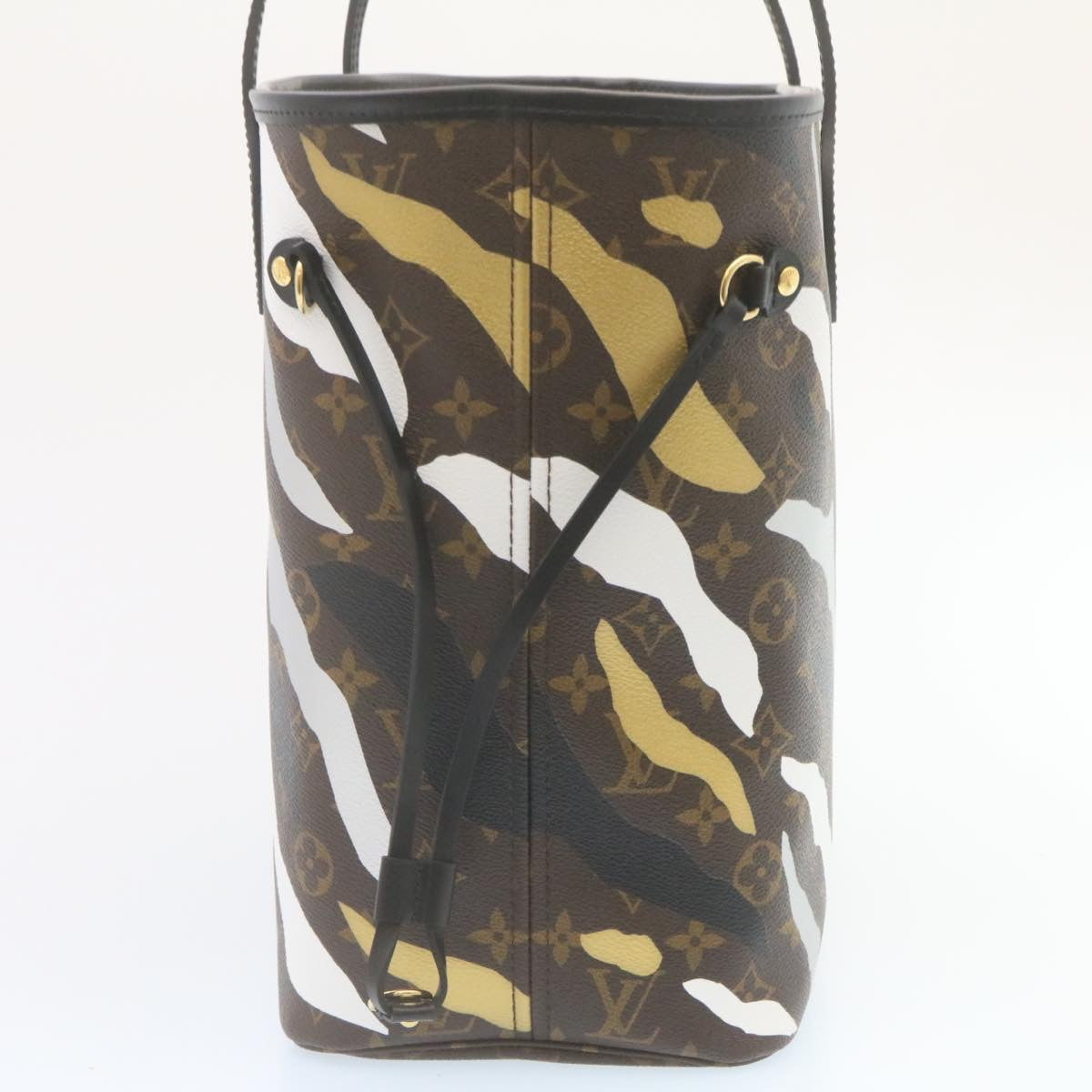 LOUIS VUITTON �~ LOL Monogram Camouflage Neverfull MM Tote Bag M45201 Auth 29024A