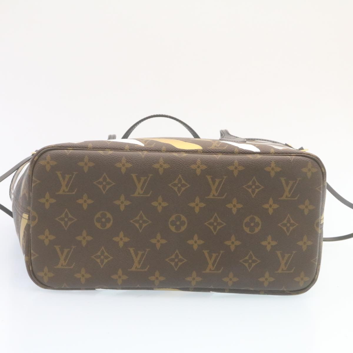 LOUIS VUITTON �~ LOL Monogram Camouflage Neverfull MM Tote Bag M45201 Auth 29024A