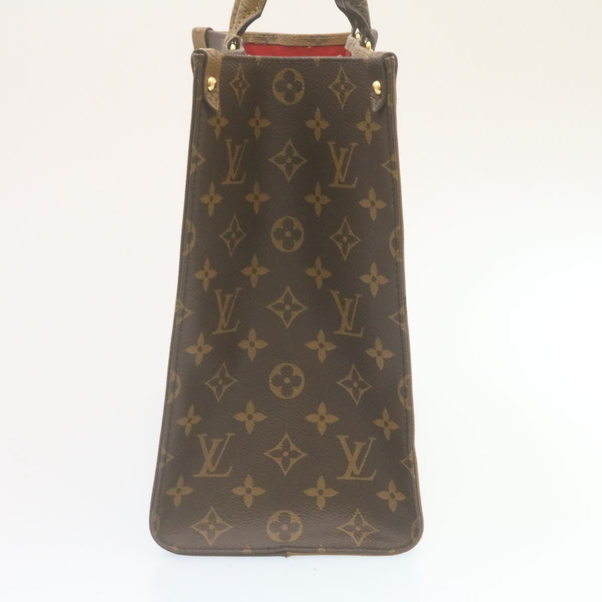 LOUIS VUITTON Monogram Reverse Giant On The Go MM Tote Bag M45321 LV  29088A