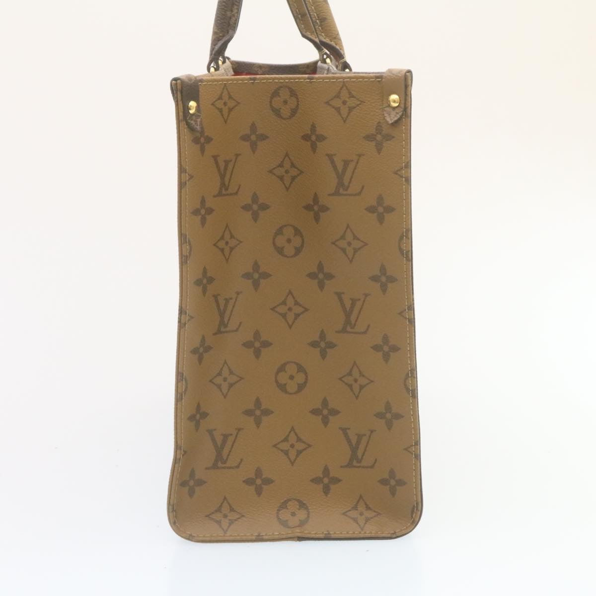 LOUIS VUITTON Monogram Reverse Giant On The Go MM Tote Bag M45321 LV  29088A