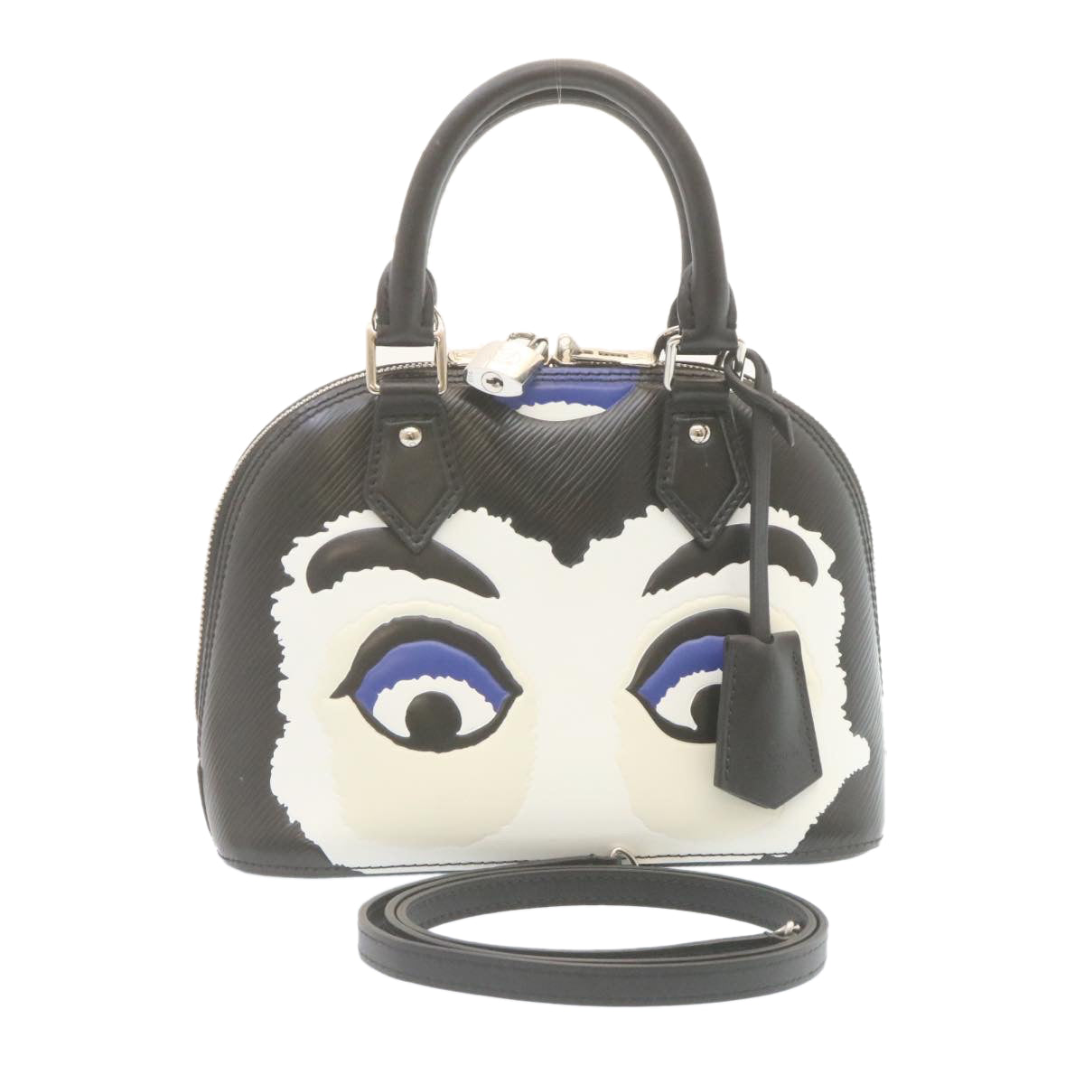 LOUIS VUITTON Epi Kabuki Alma BB Shoulder Bag Black M43506 LV  29089A