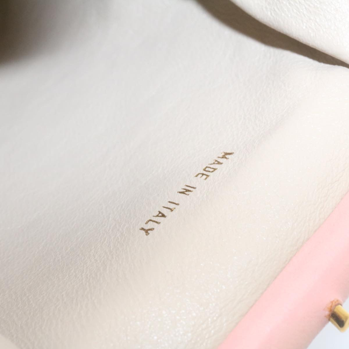Top Quality Chanel Matelasse Hand Bag Lamb Skin Pink CC Auth 29107A
