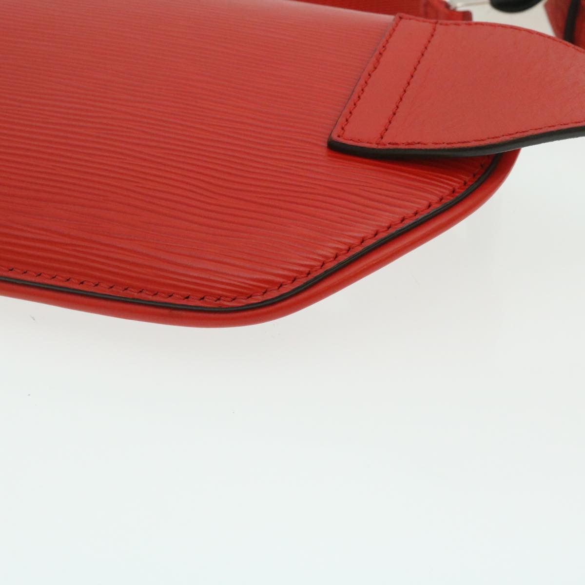 LOUIS VUITTON �~ Supreme Epi Bum Bag Waist Bag Red M53418 LV  29232A