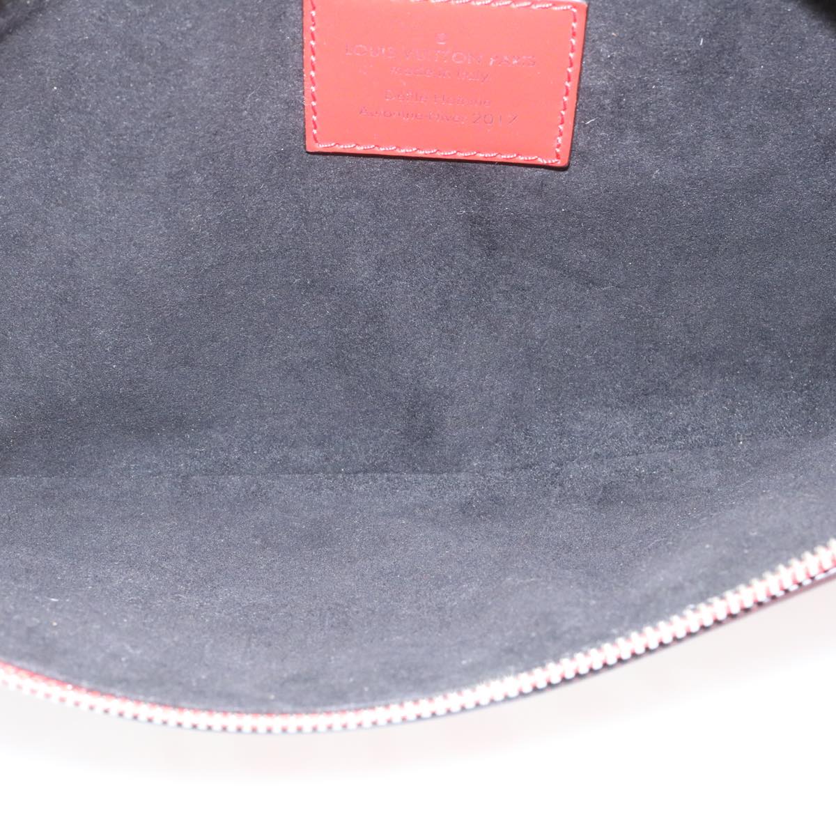LOUIS VUITTON �~ Supreme Epi Bum Bag Waist Bag Red M53418 LV  29232A