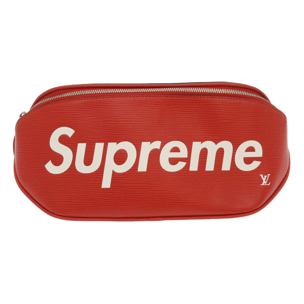 LOUIS VUITTON �~ Supreme Epi Bum Bag Waist Bag Red M53418 LV  29232A