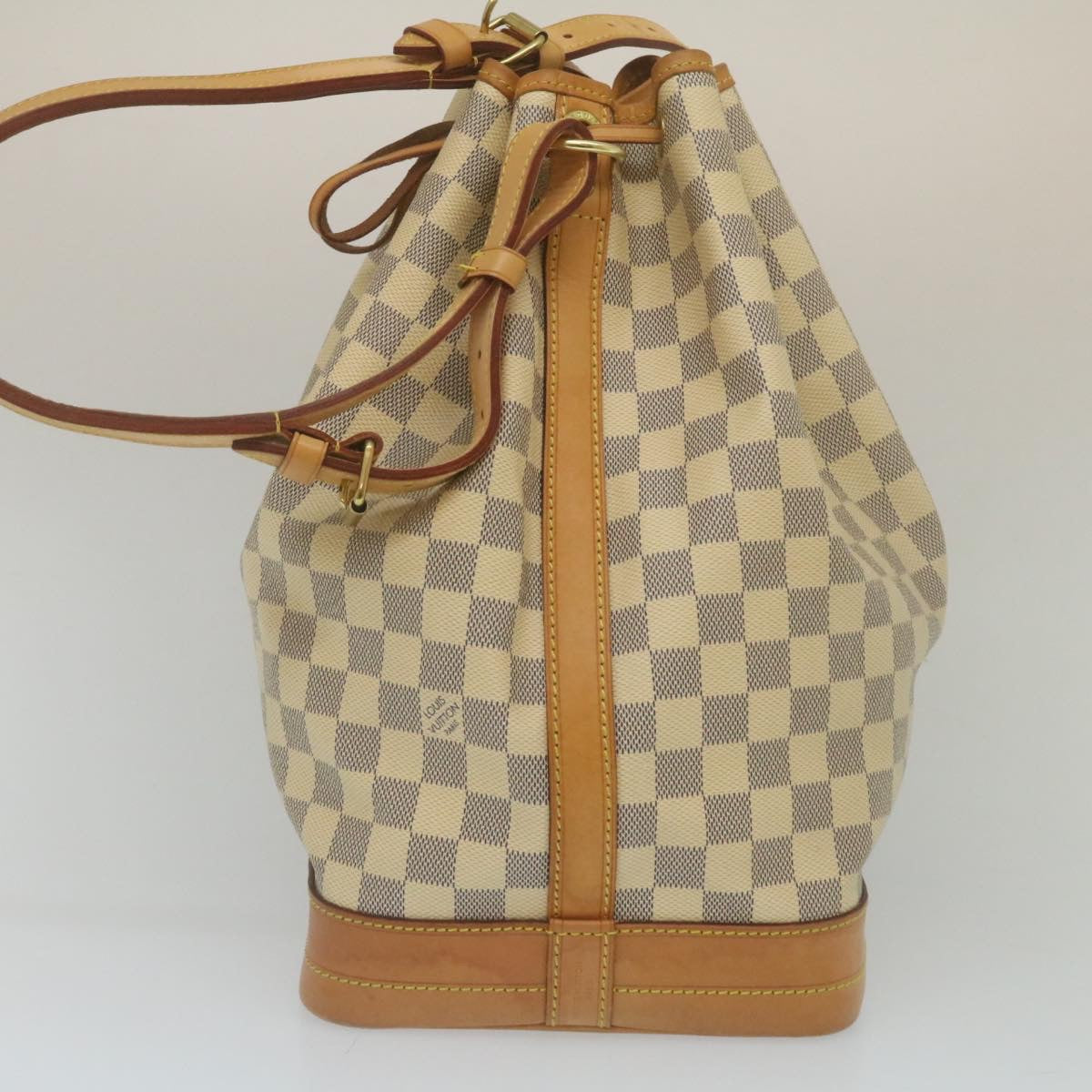 LOUIS VUITTON Damier Azur Noe Shoulder Bag N42222 LV  29310