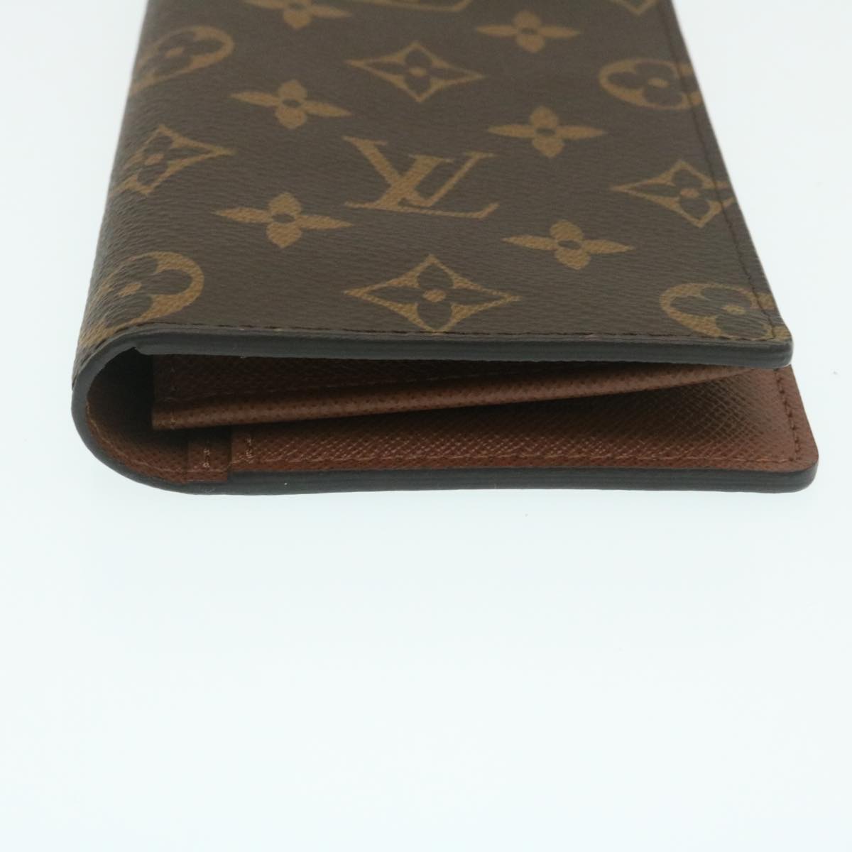 LOUIS VUITTON Monogram Portefeuille Brazza Long Wallet M66540 LV  29436