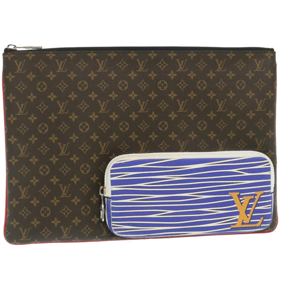 LOUIS VUITTON Monogram Pochette A4 Clutch Bag Virgil Abloh M69690 LV  29439A