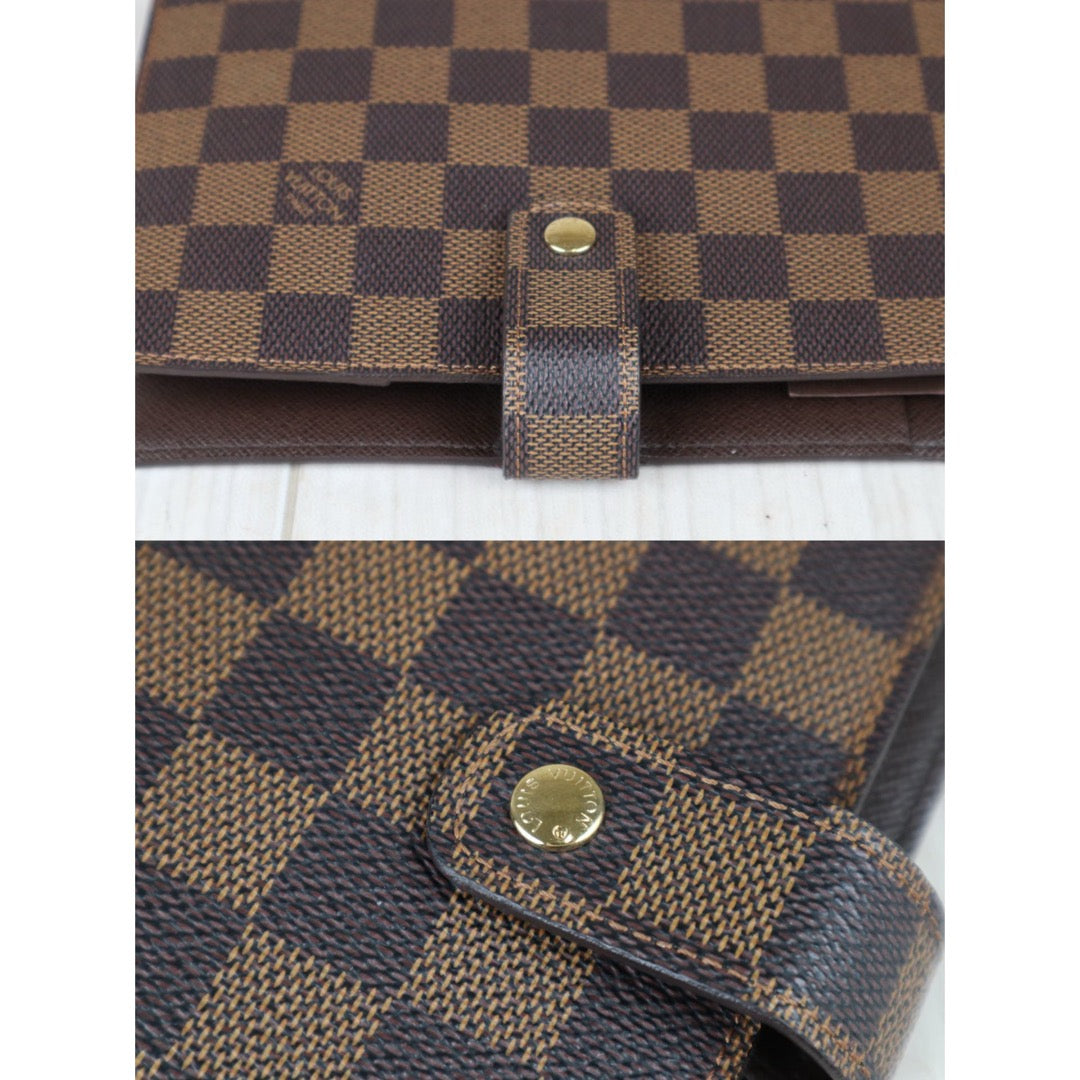 Rank SA ｜ LV Damier Agenda MM Notebook Cover ｜24080501