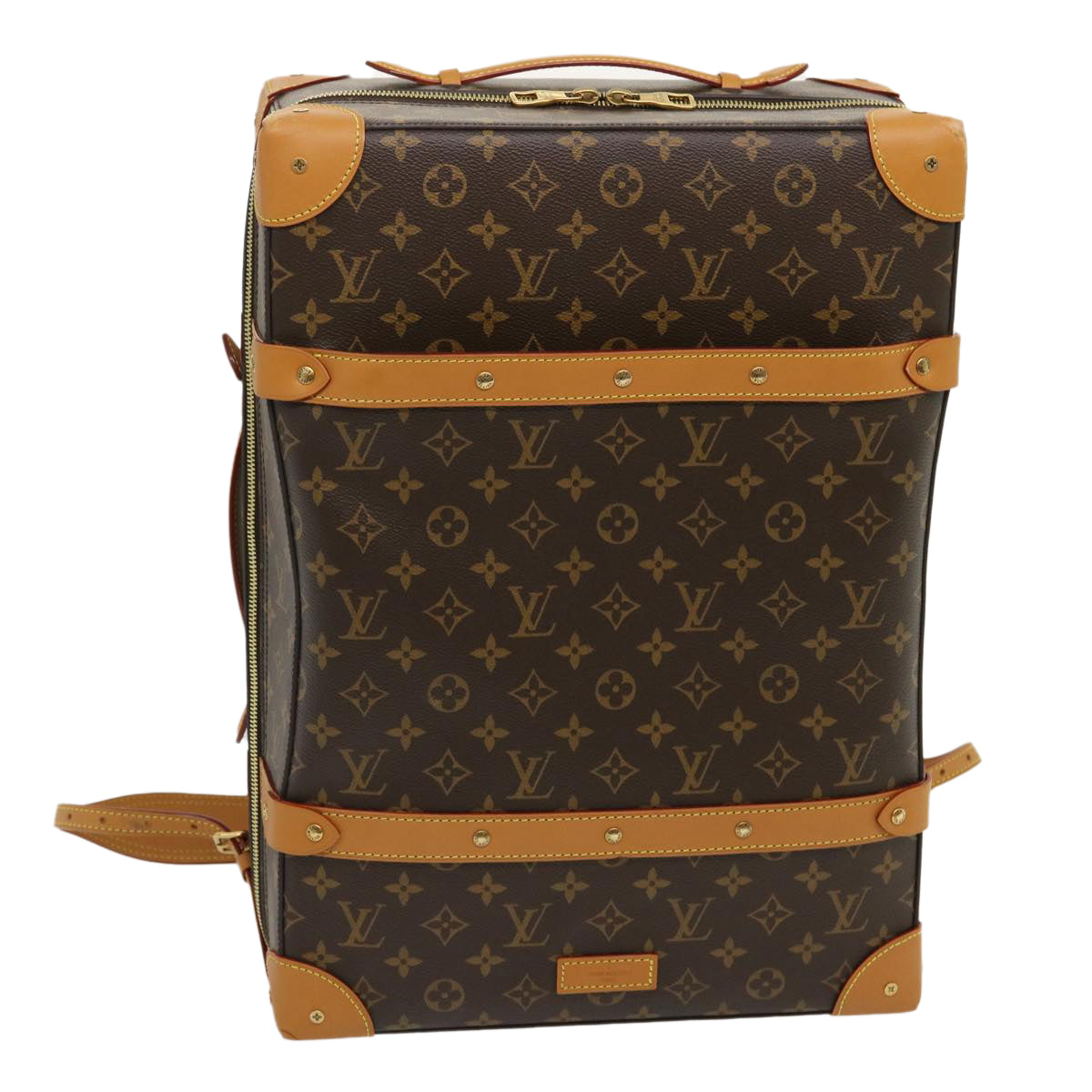 LOUIS VUITTON Monogram Soft Trunk Backpack MM Trunk M44749 LV  29610A