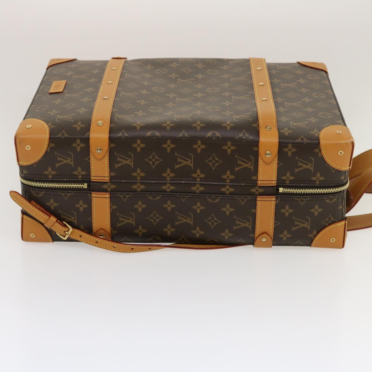 LOUIS VUITTON Monogram Soft Trunk Backpack MM Trunk M44749 LV  29610A