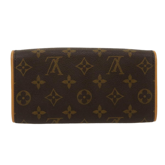 LOUIS VUITTON Monogram Pochette Twin PM Shoulder Bag M51854 LV Auth 29613A