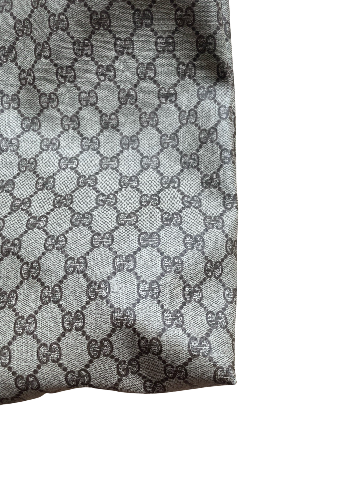 Gucci GG Beige & Brown Leather Tote Bag