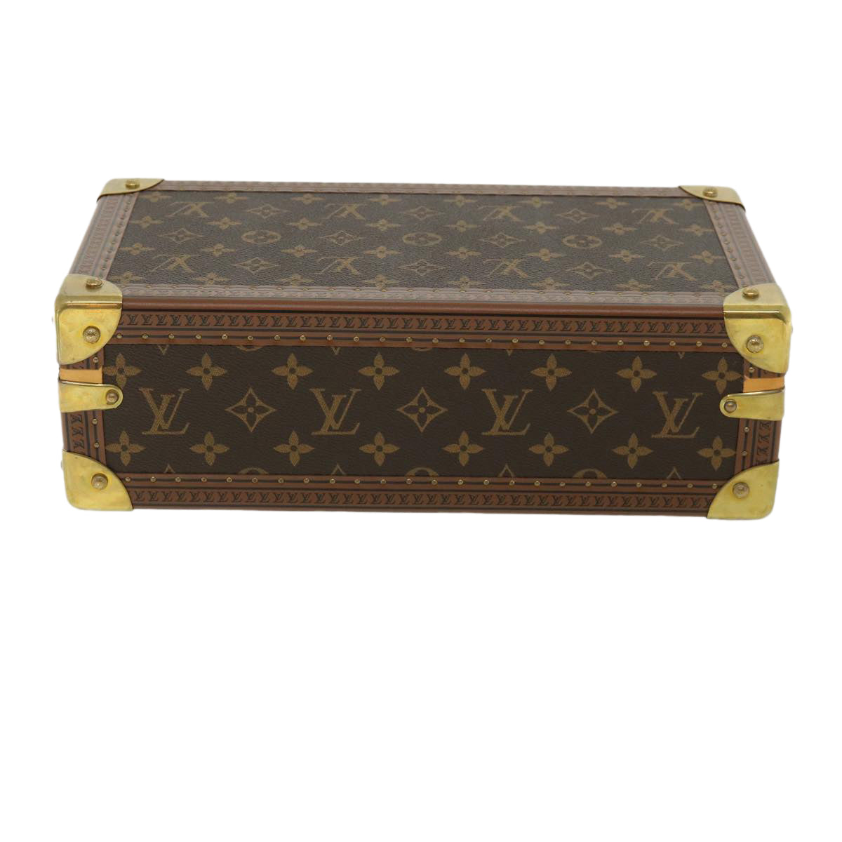LOUIS VUITTON Monogram Coffret 8 Montor Trunk Watch case M20016 LV  29887A