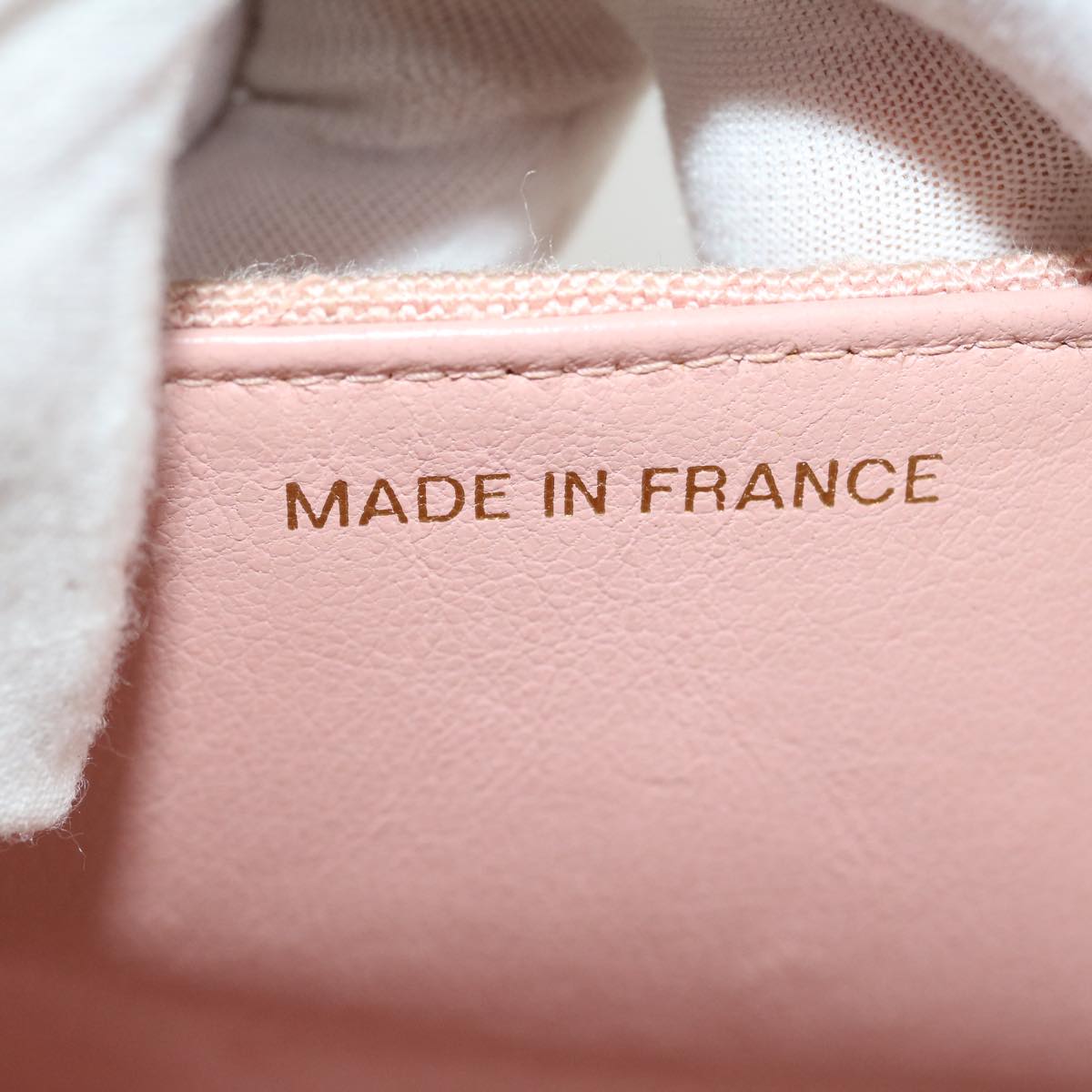 Top Quality Chanel Matelasse Turn Lock Chain Diana Shoulder Bag Canvas Pink CC Auth 29889A