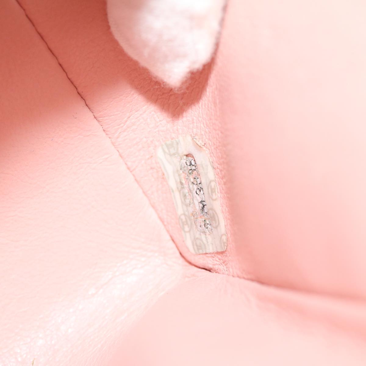 Top Quality Chanel Matelasse Turn Lock Chain Diana Shoulder Bag Canvas Pink CC Auth 29889A