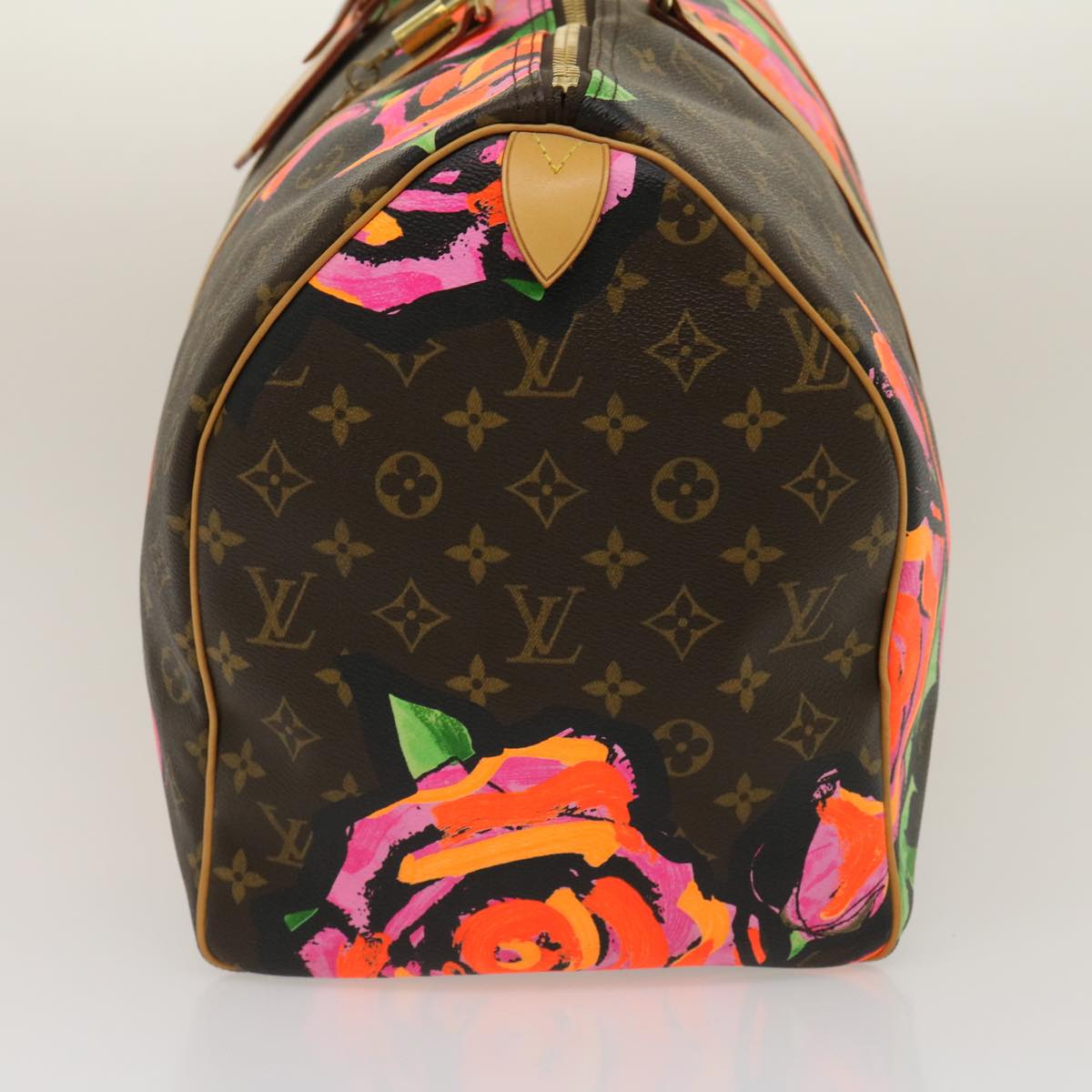 LOUIS VUITTON Monogram Rose Keepall 50 Boston Bag M48605 LV  29944A