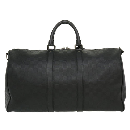 LOUIS VUITTON Damier Infini Keepall Bandouliere 45 Boston Bag N41145 LV 29957A