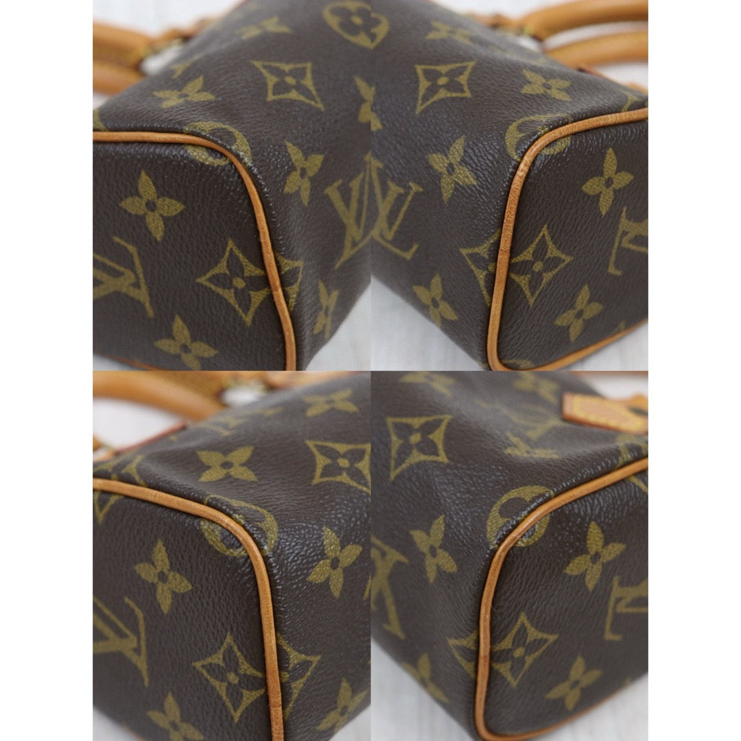 Good ( Rank AB)｜ LV Monogram Mini Speedy Handbag With Shoulderstrap｜25022801