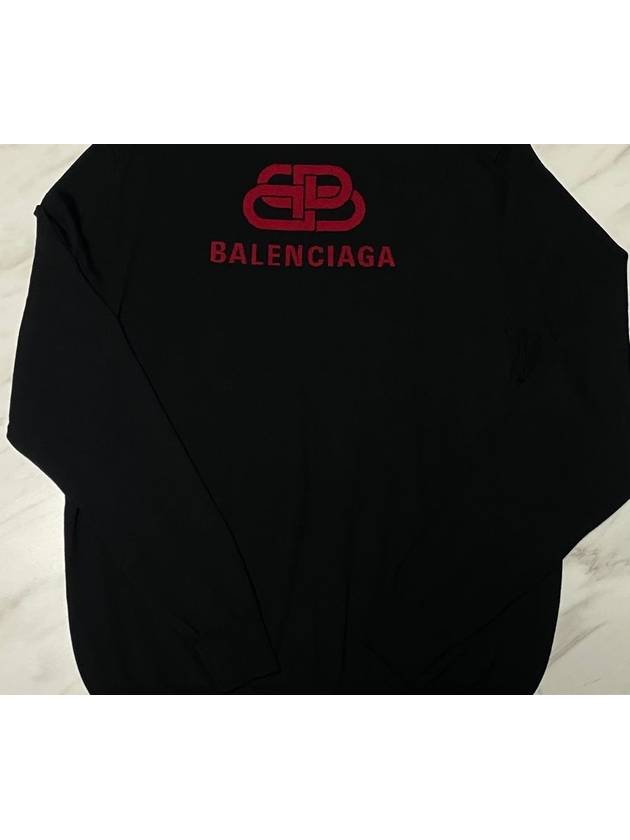 Luxury Balenciaga  BB logo turtleneck sweater 105