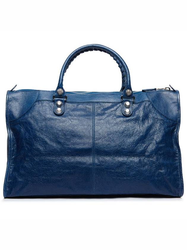 Luxury Balenciaga  Giant Work Tote Bag Blue