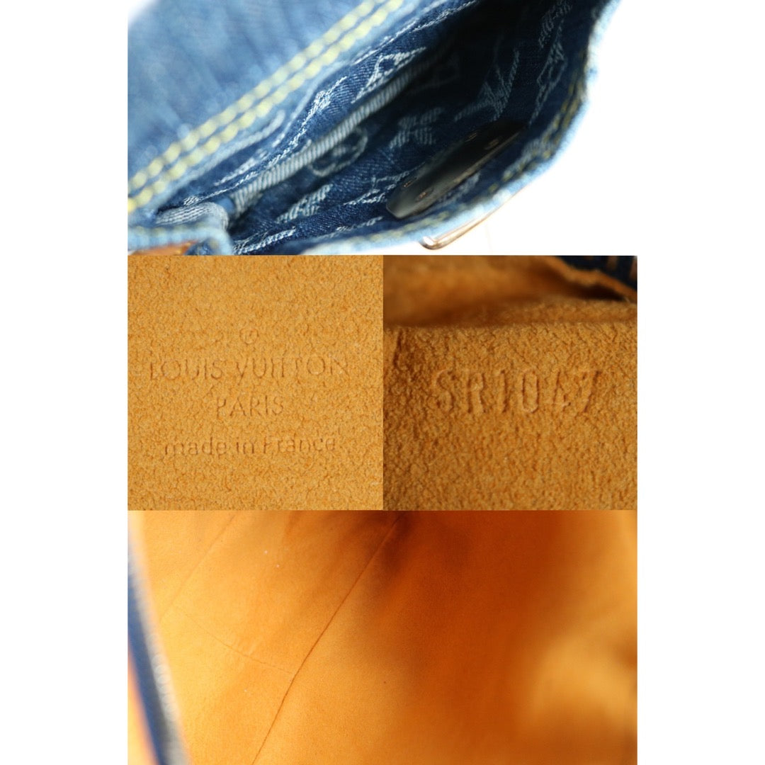 Rank AB ｜LV Monogram Denim Blue Camera Bag Shoulder Bag｜S24050704